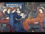 Burne-jones Paintings - Laus Veneris by Edward Burne-Jones